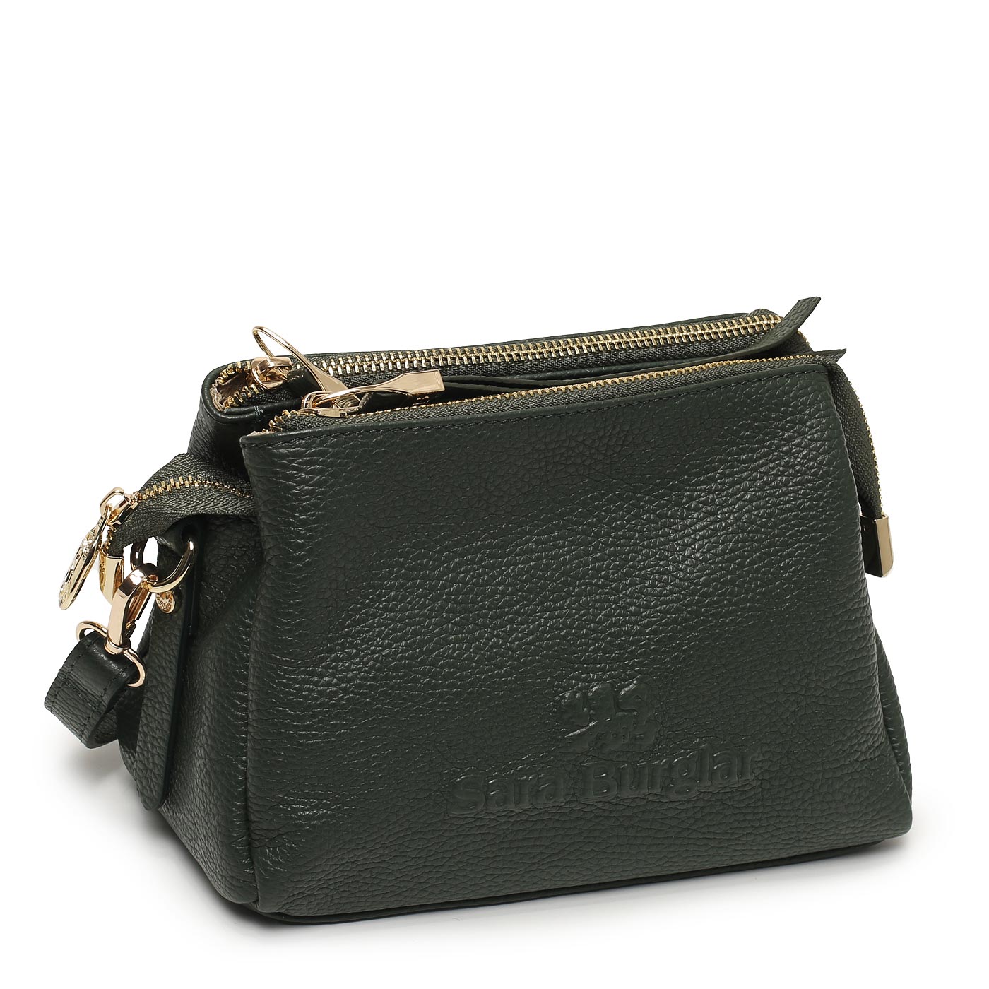 Кожаная сумка Sara Burglar Amelia Safari