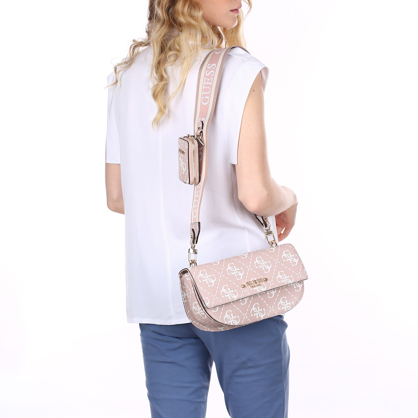 Сумка через плечо Guess Rea Flap