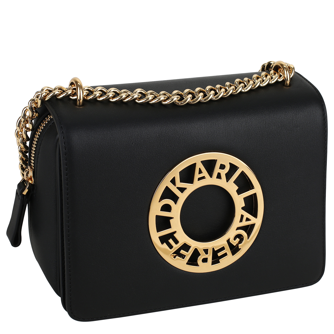 Сумка через плечо с цепочкой Karl Lagerfeld Disk