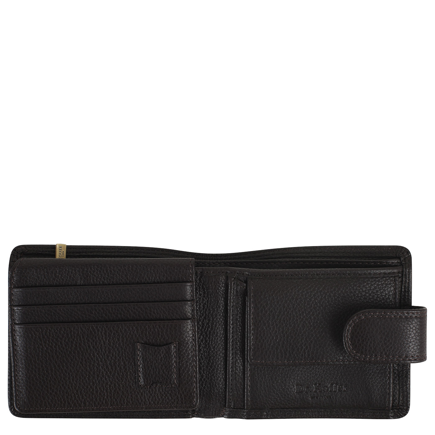 Мужской кожаный кошелёк Dr. Koffer 