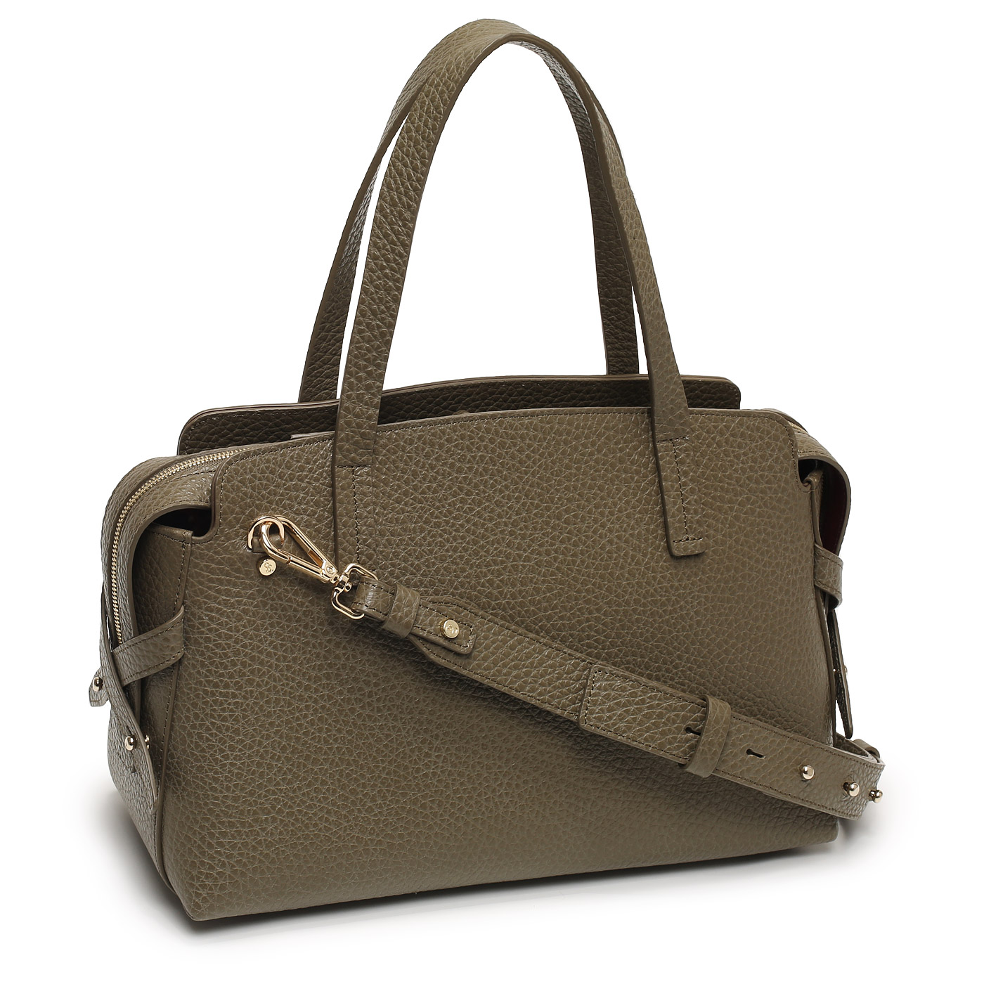 Кожаная сумка Carlo Salvatelli Stefani cervino