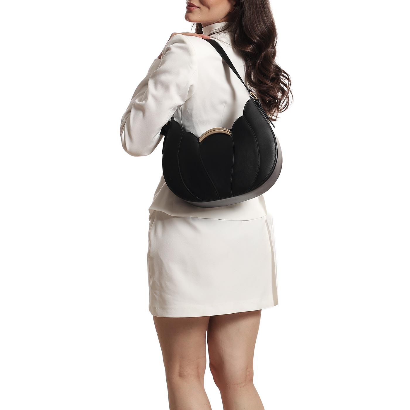 Кожаная сумка Cromia Melia