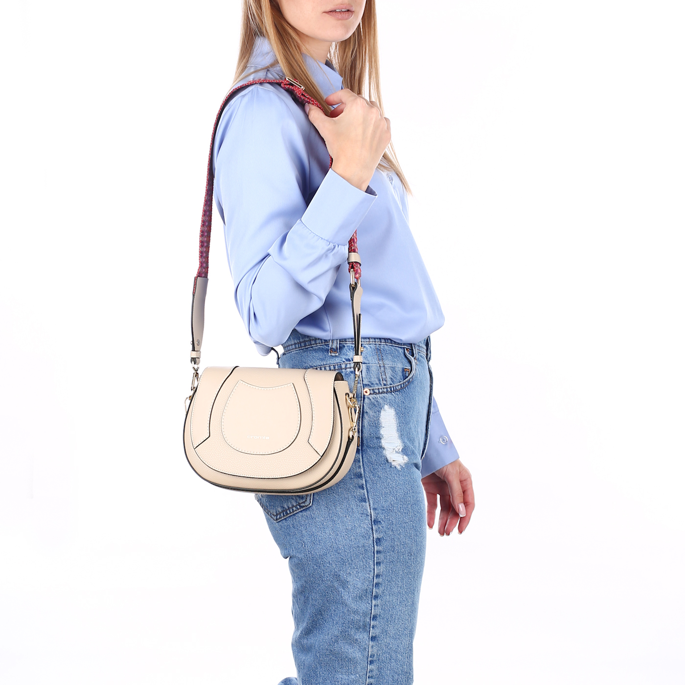 Кожаная сумка Cromia Mirea