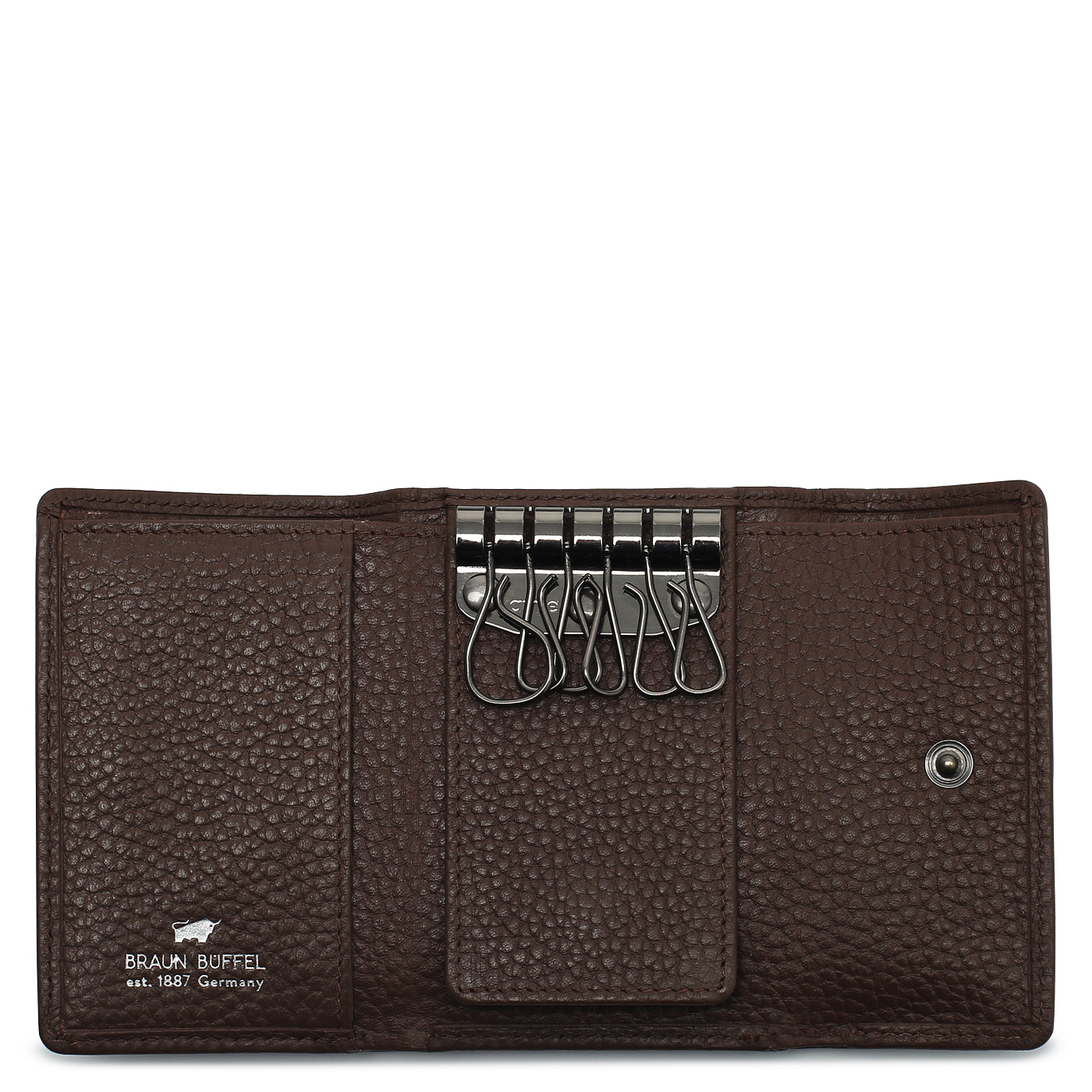 Ключница на кнопке Braun Buffel Theo