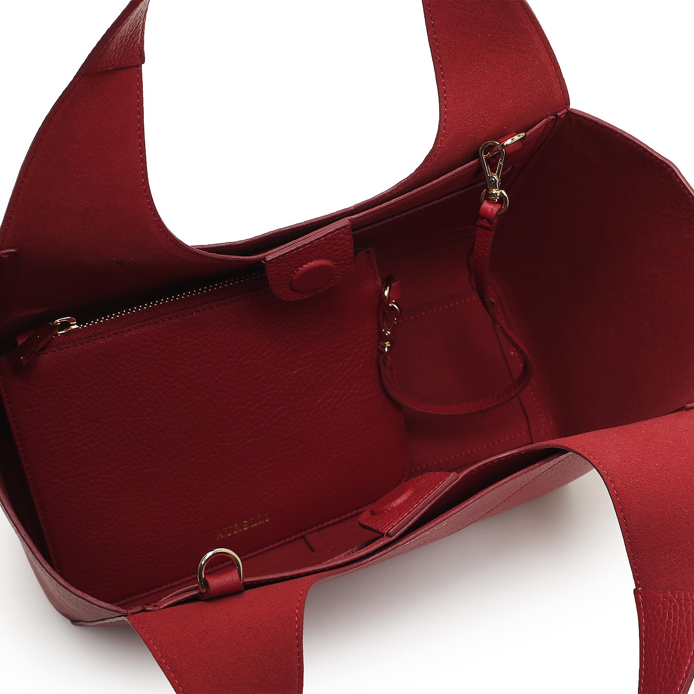 Кожаная сумка Aurelli Saffiano