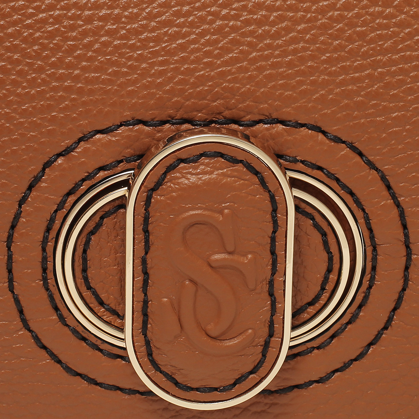 Кожаная сумка Carlo Salvatelli Madeleine gemma