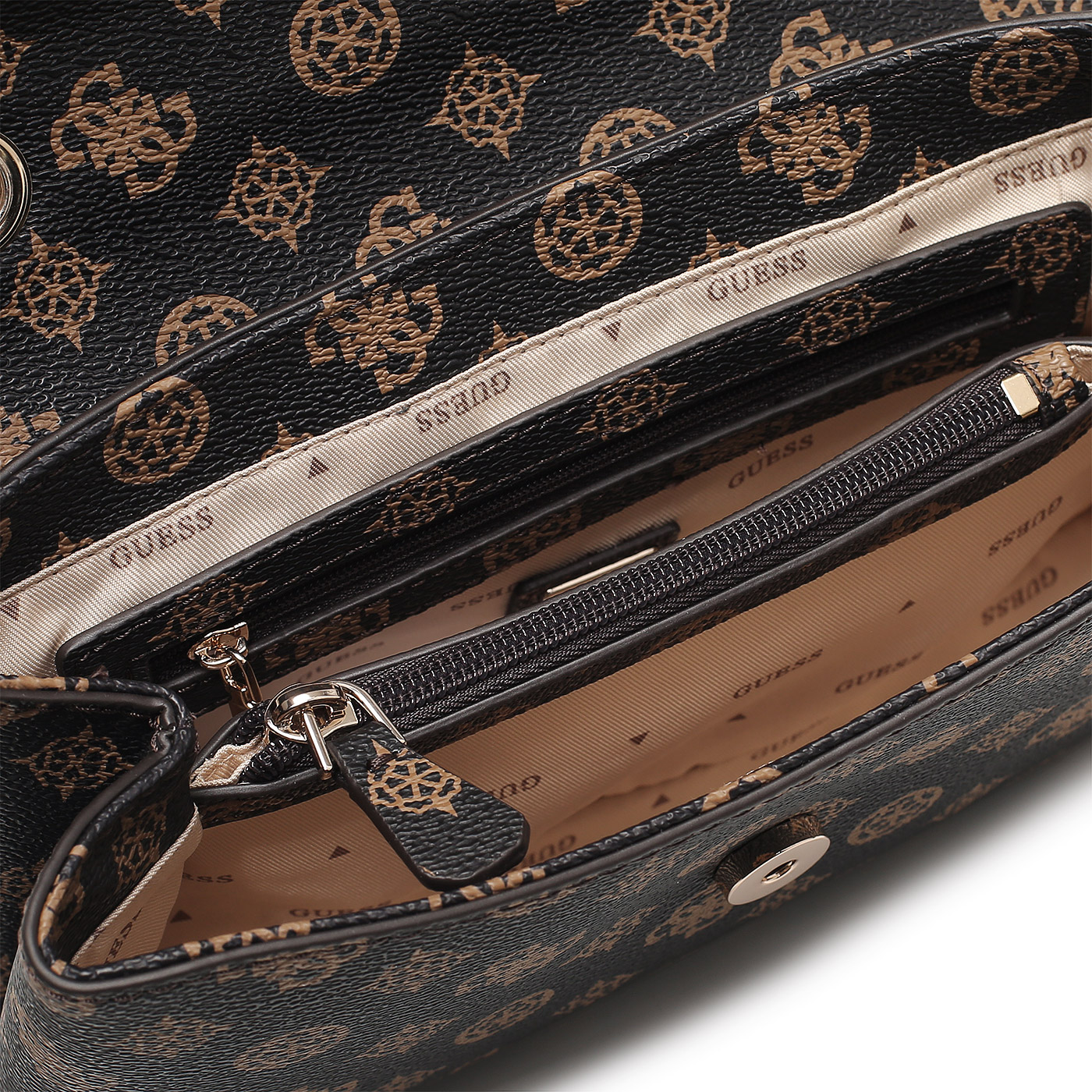 Сумка с ручками-цепочками Guess Daryna