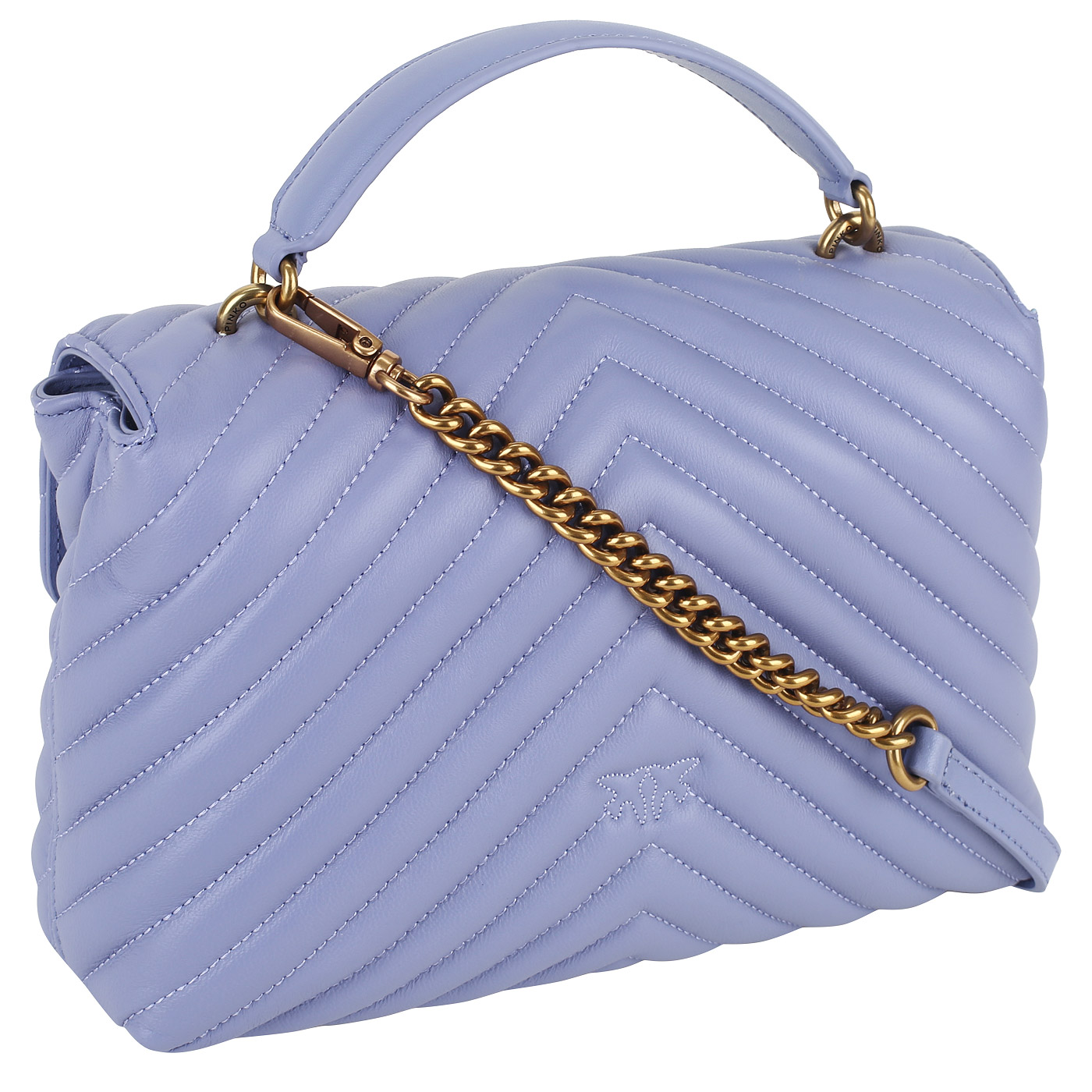 Стеганая сумка Pinko Chevron