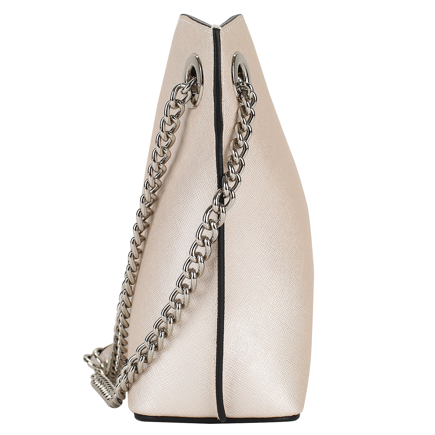 Женская сафьяновая сумочка с плечевой цепочкой Cromia Perla