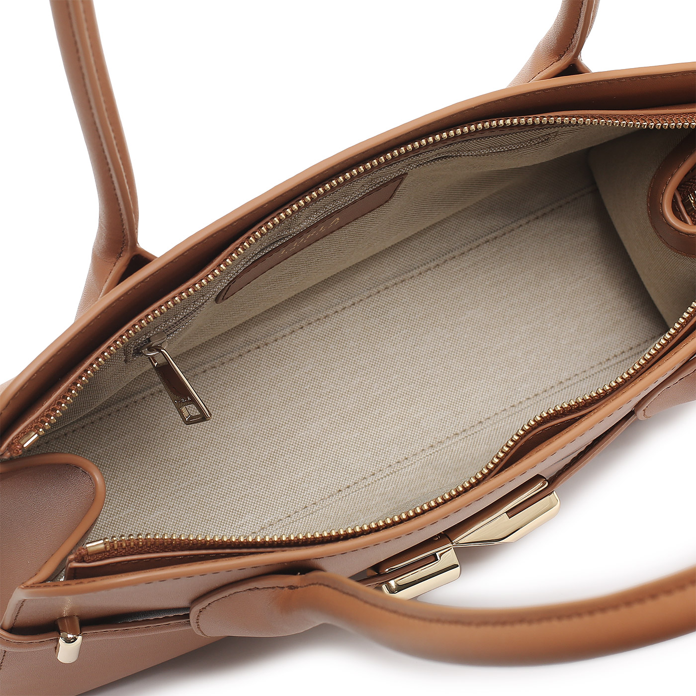 Кожаная сумка Furla Goccia