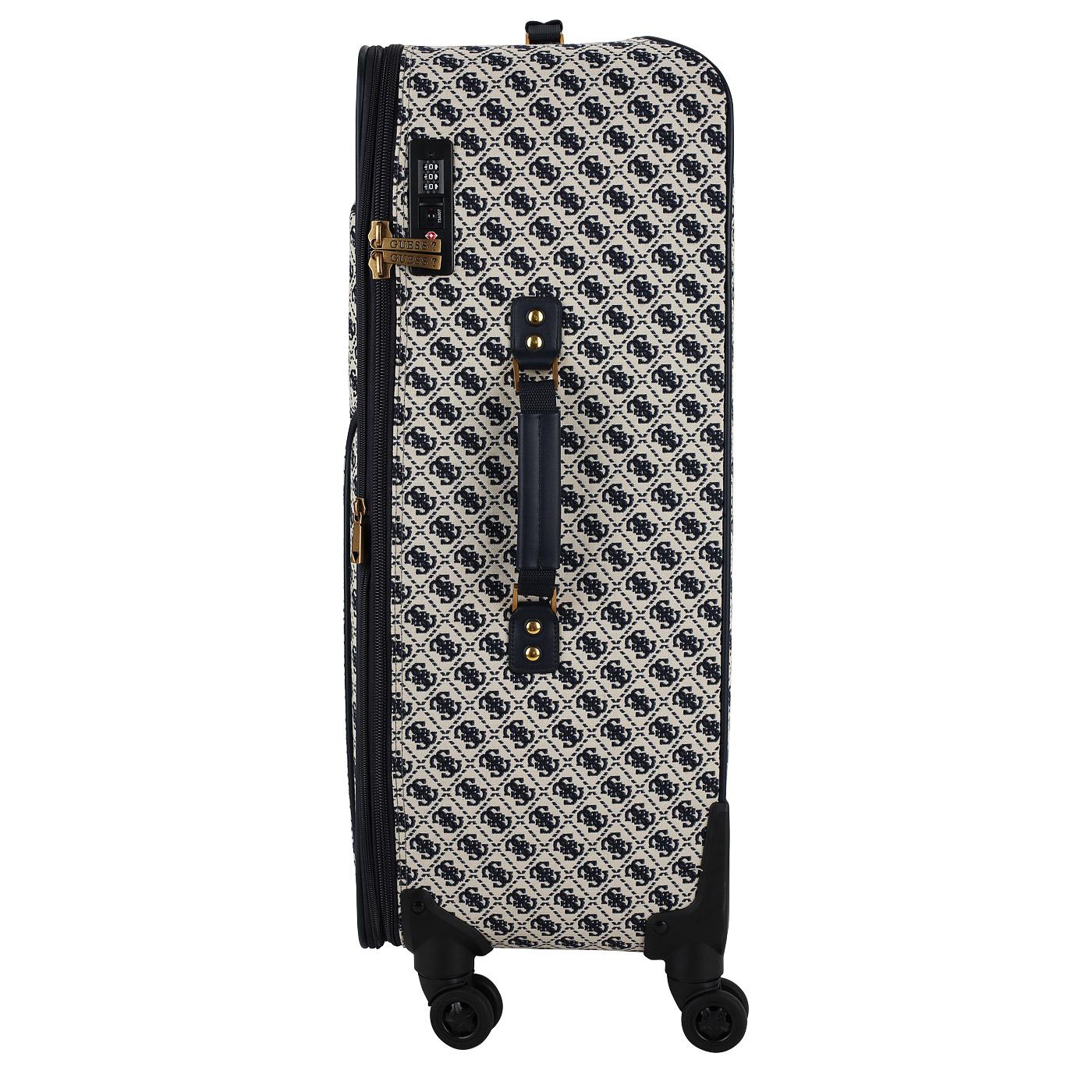 Чемодан большой L тканевый Guess Izzy