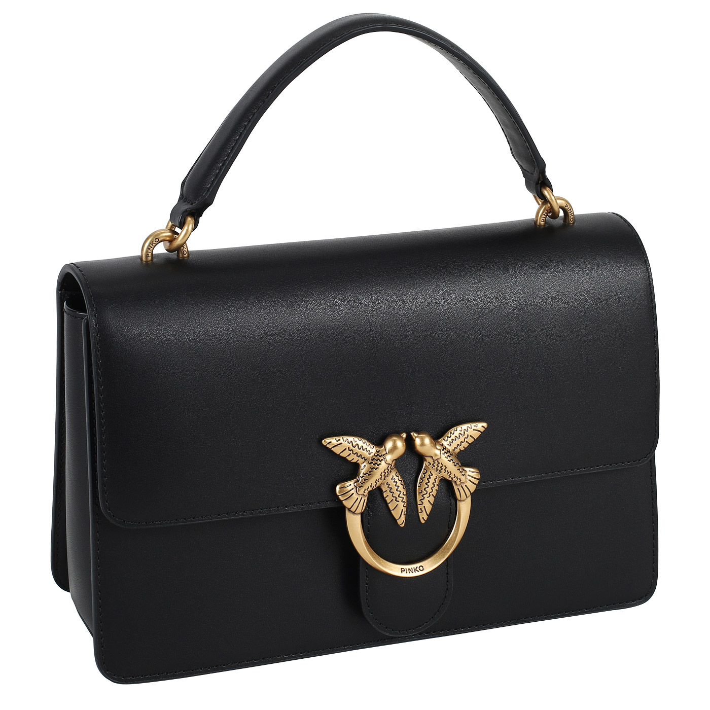 Кожаная сумка Pinko Love One
