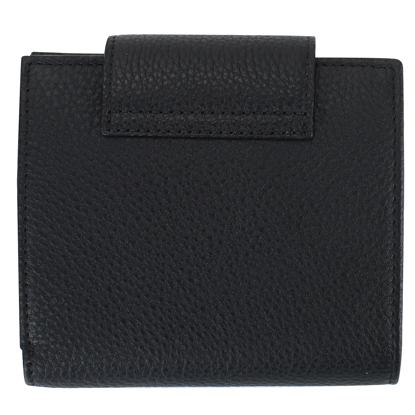 Кошелек из черной натуральной кожи Neri Karra 