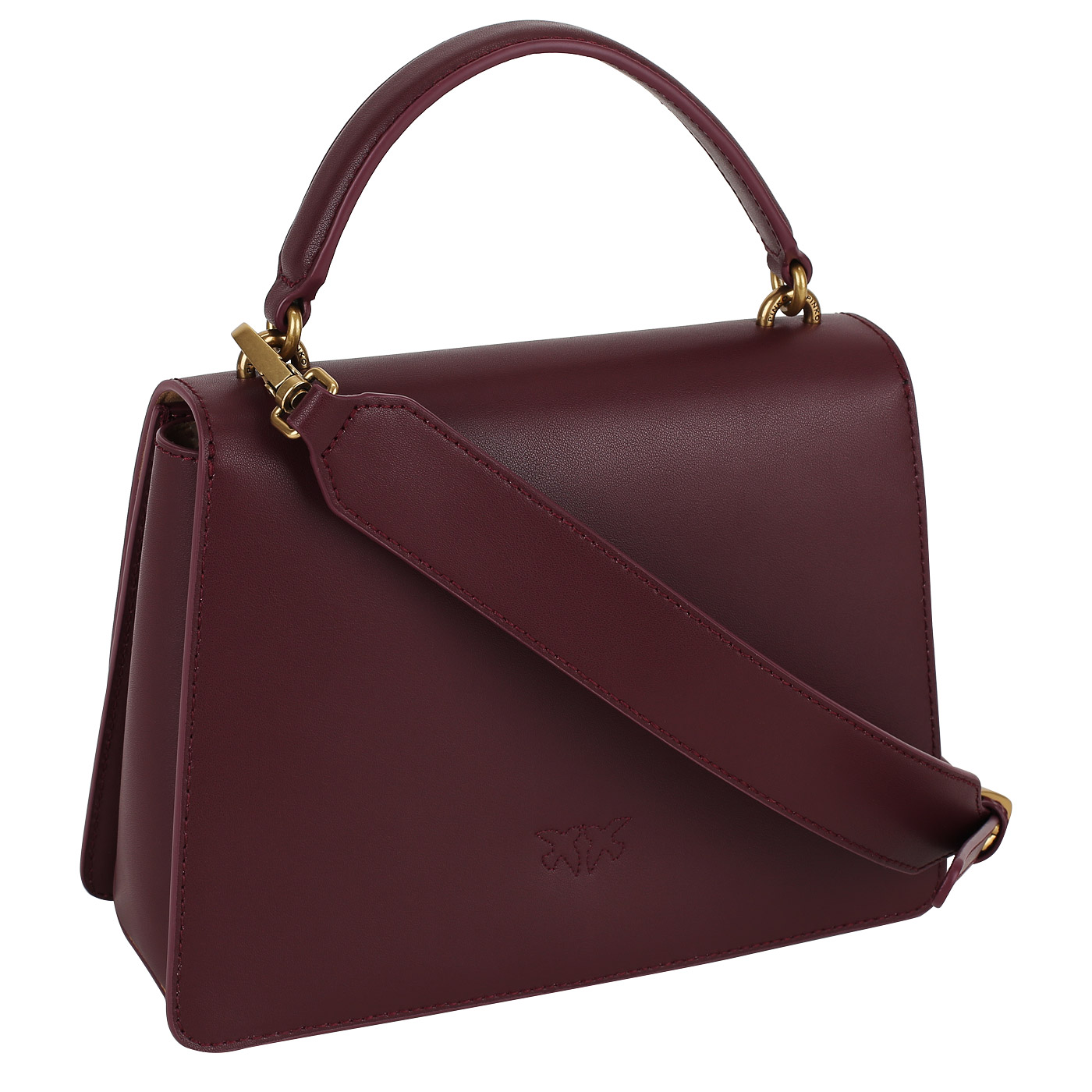 Кожаная сумка Pinko Love One