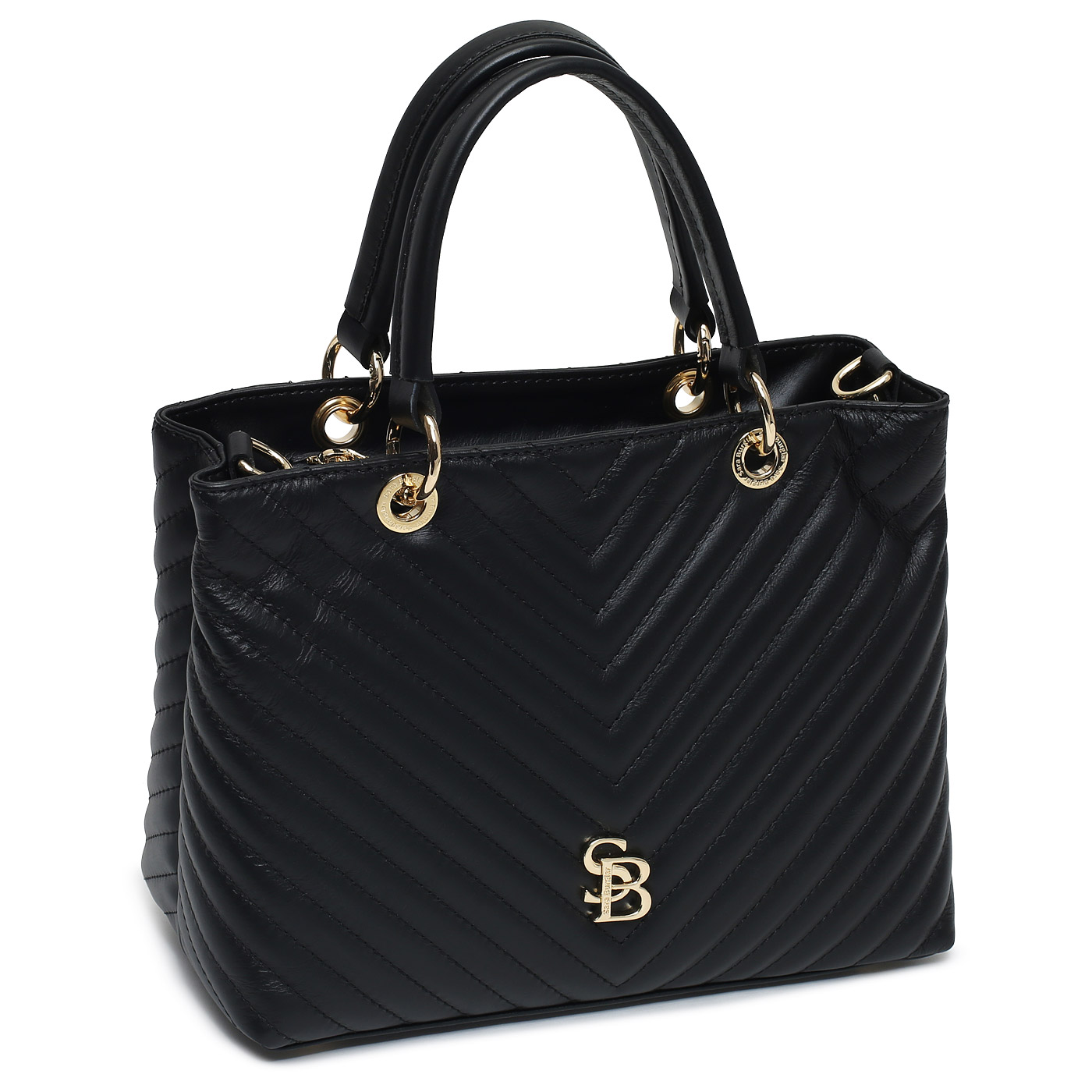 Кожаная сумка Sara Burglar Giola Trapunto