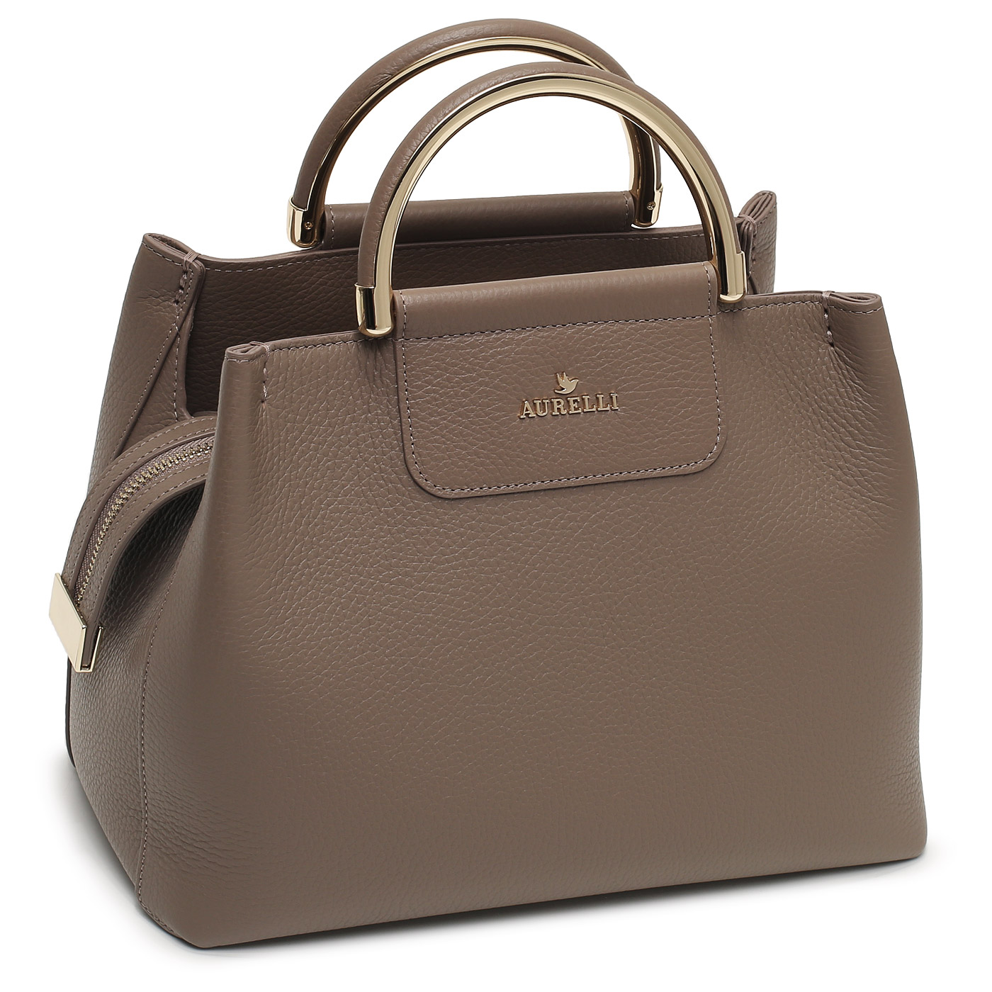 Кожаная сумка Aurelli Soft