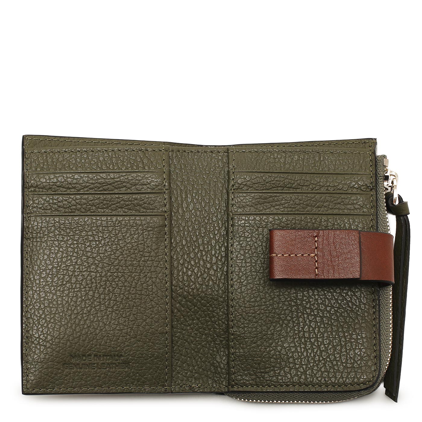 Портмоне складное на кнопке Chatte Siena