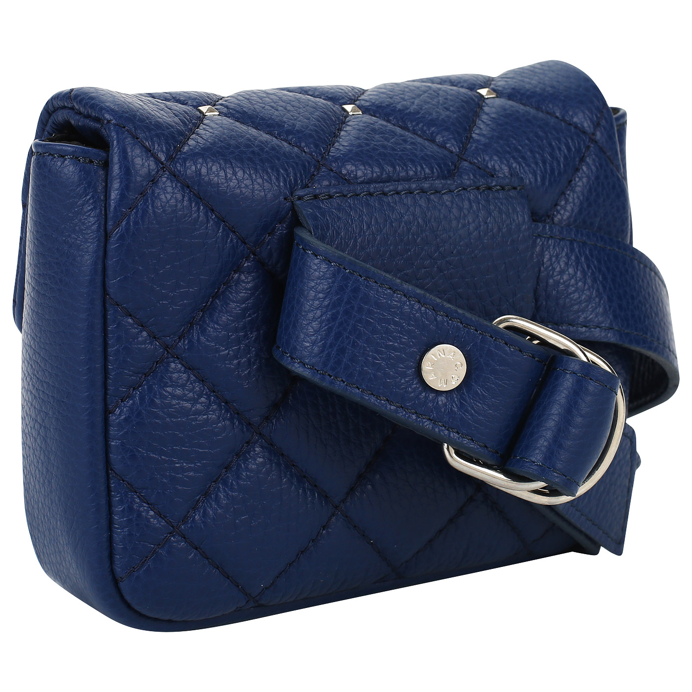 Поясная сумочка из кожи Marina Creazioni 