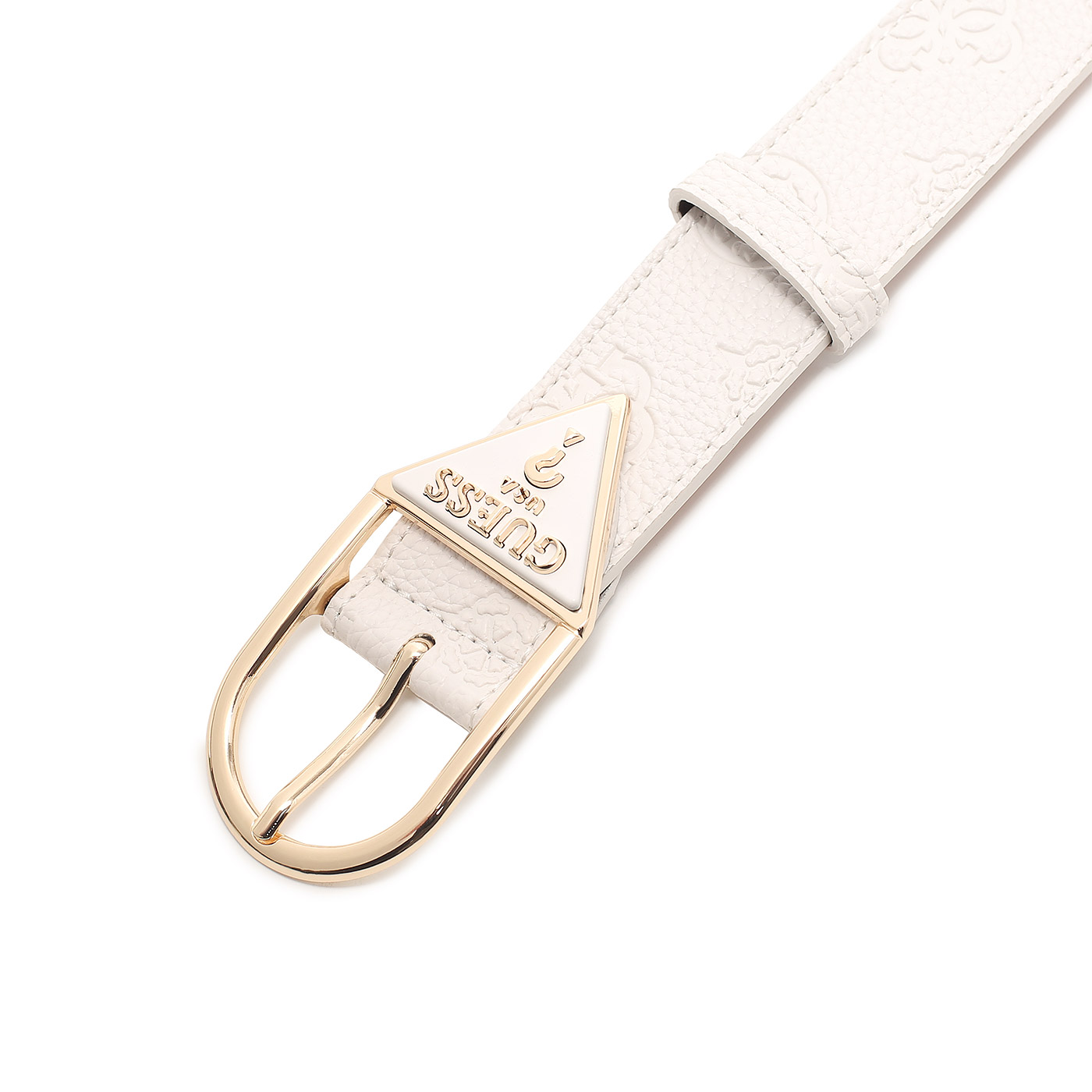 Ремень с крупным тиснением Guess Cresidia
