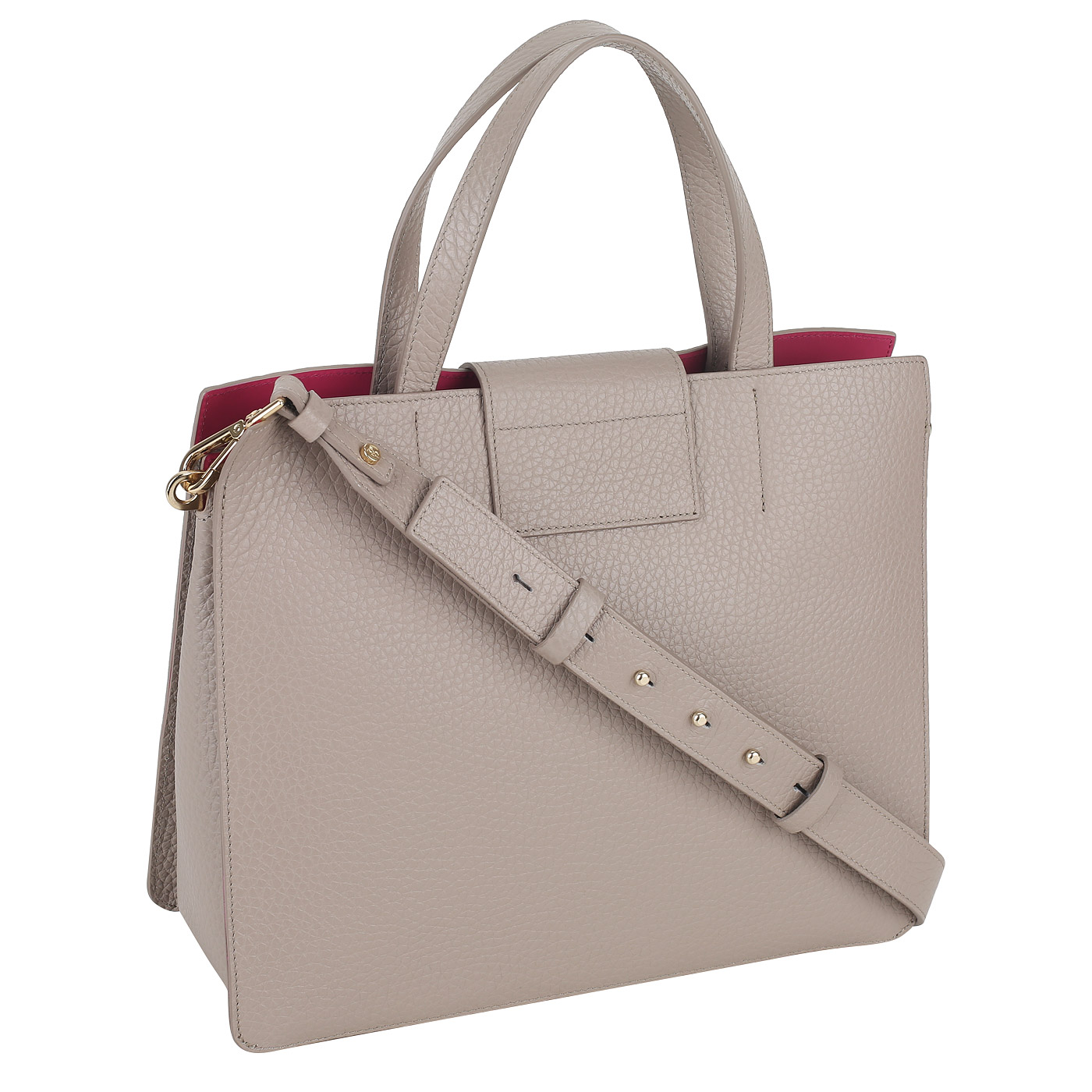 Кожаная сумка Carlo Salvatelli Cervino