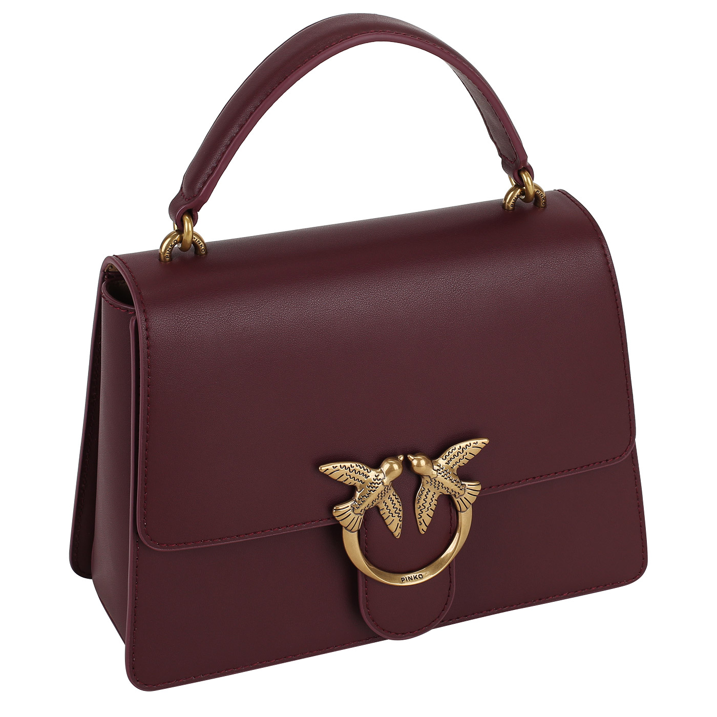 Кожаная сумка Pinko Love One