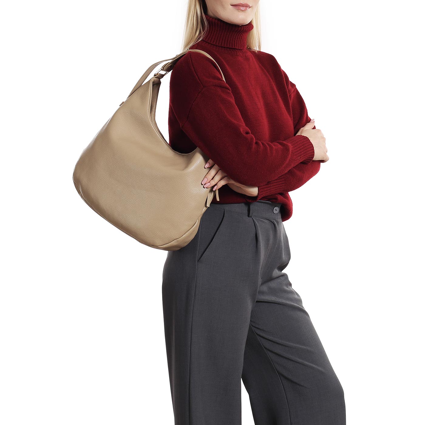 Кожаная сумка Bruno Rossi Dollaro