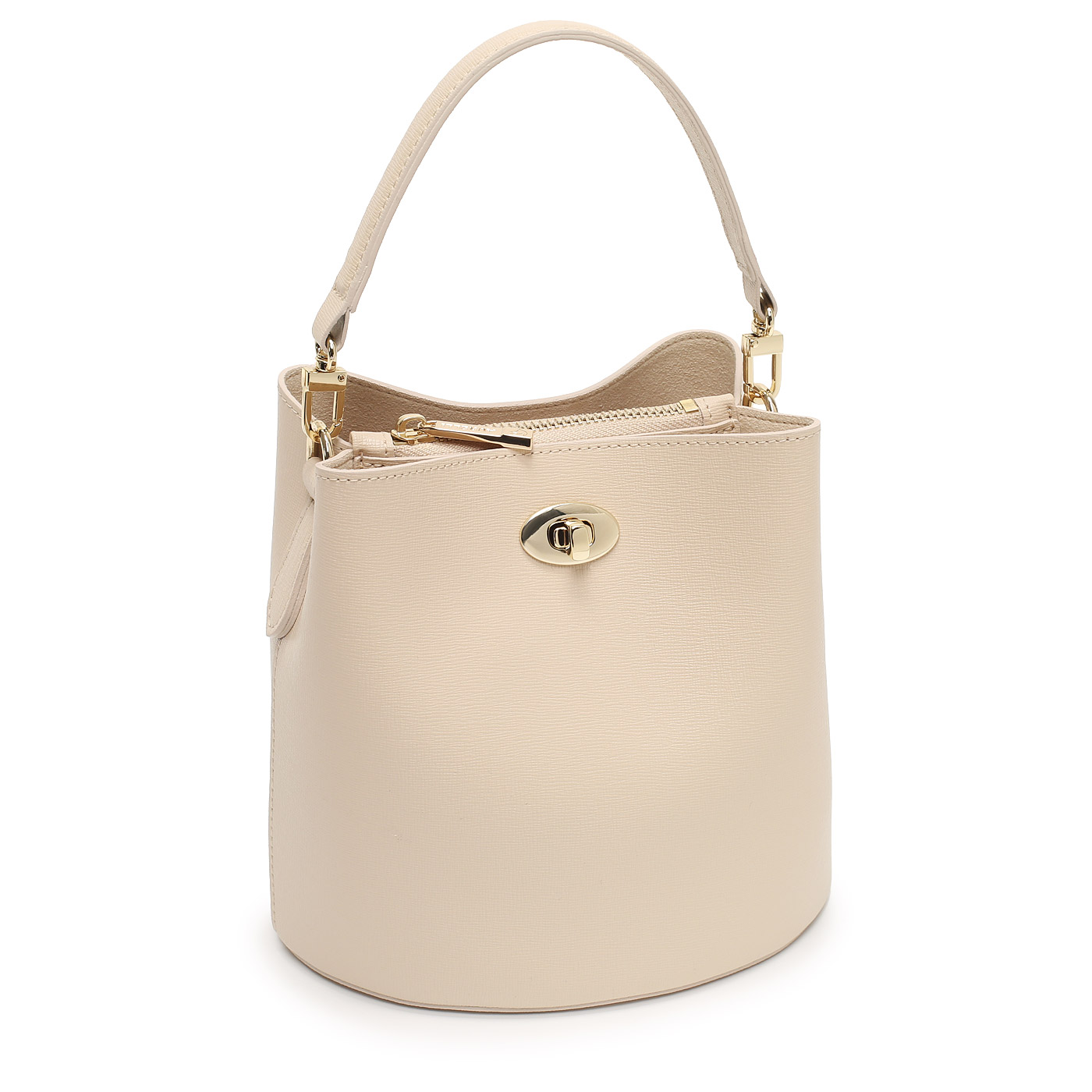 Кожаная сумка Aurelli Saffiano