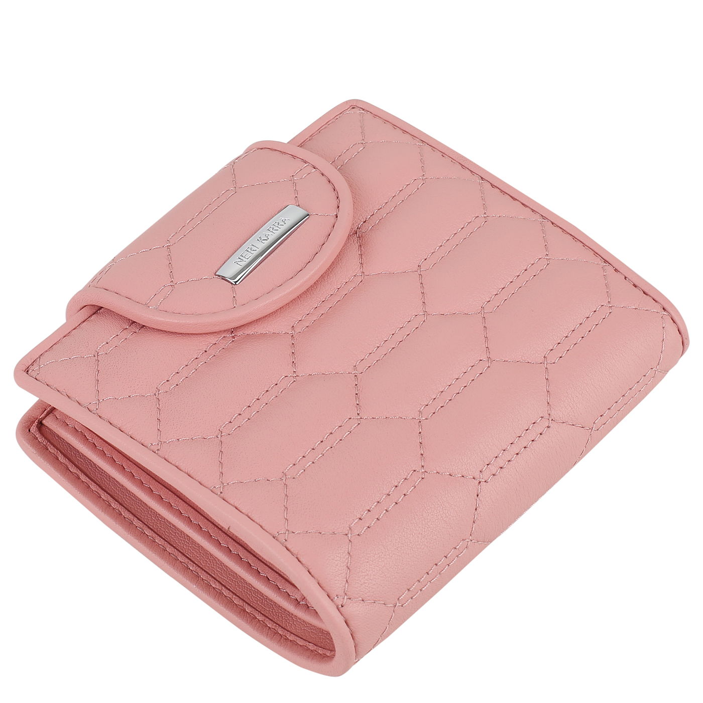 Портмоне складное на кнопке Neri Karra 