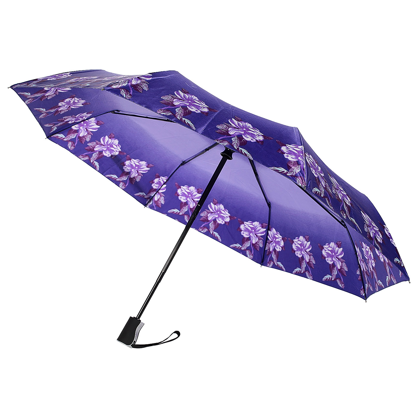 Автоматический зонт с цветочной окантовкой Raindrops 