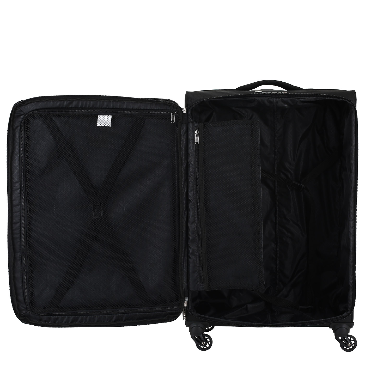 Чемодан большой L тканевый с кодовым замком Eberhart Aurora