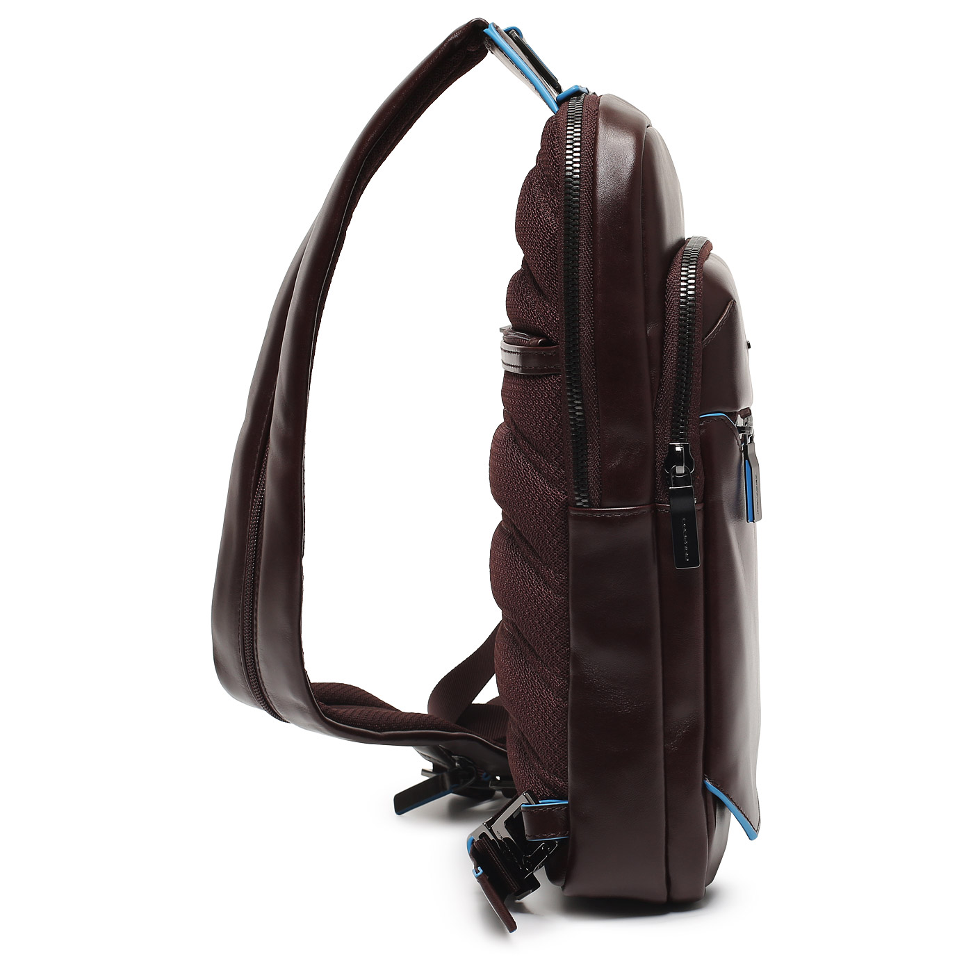 Однолямочный рюкзак Piquadro Blue square