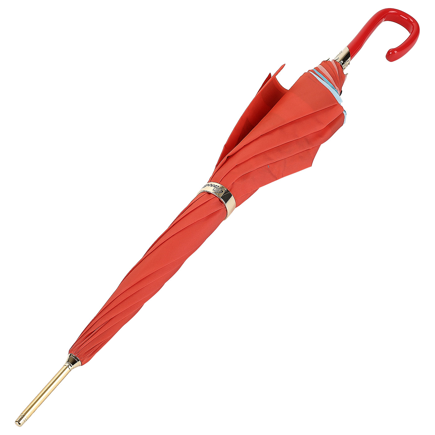 Механический красный зонт Pasotti 
