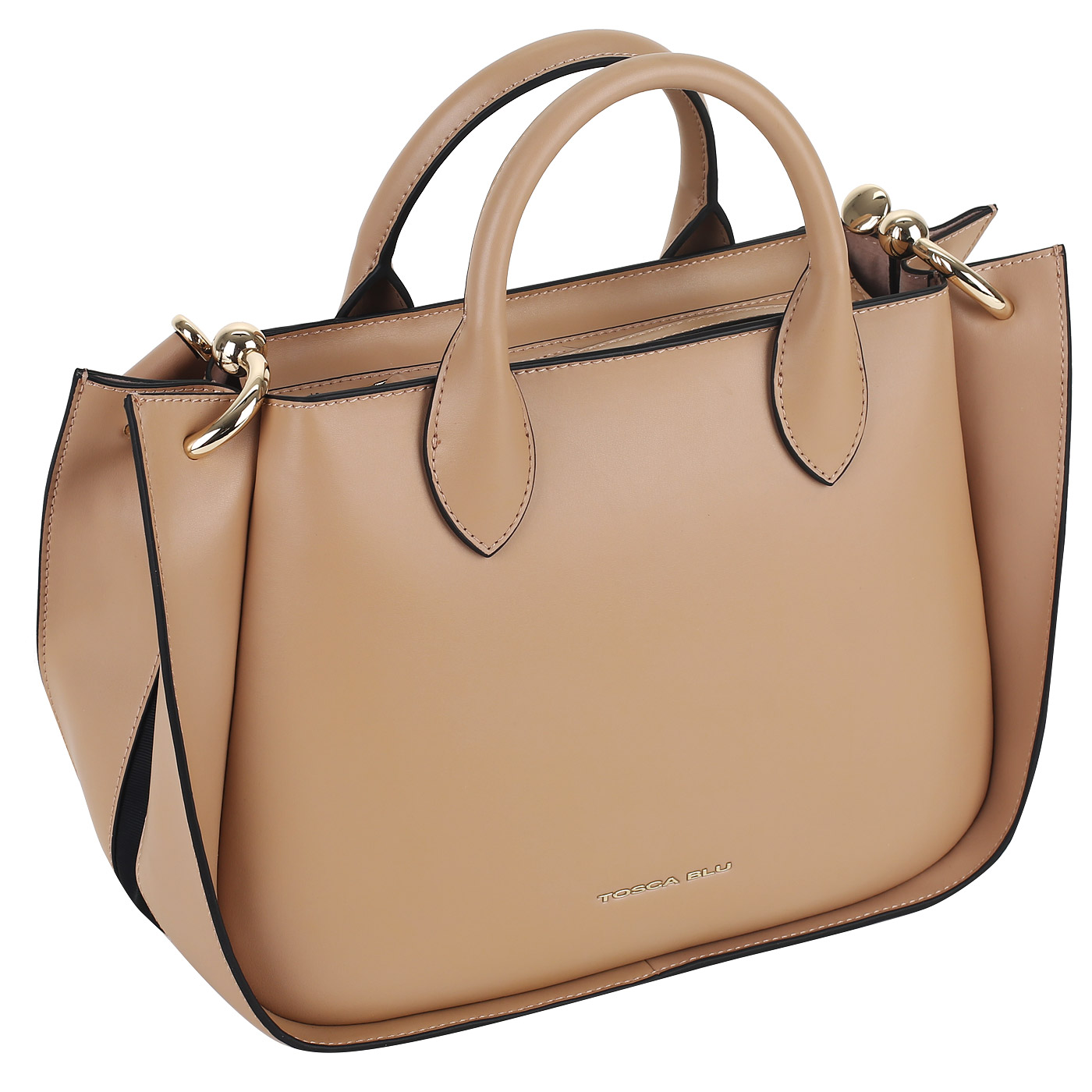 Кожаная сумка с короткими ручками Tosca Blu Margherita