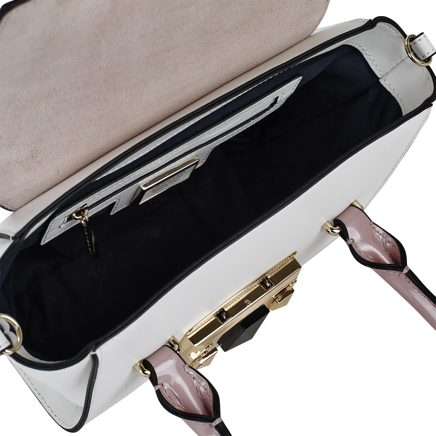 Кожаная сумка с откидным клапаном Cromia It chanya