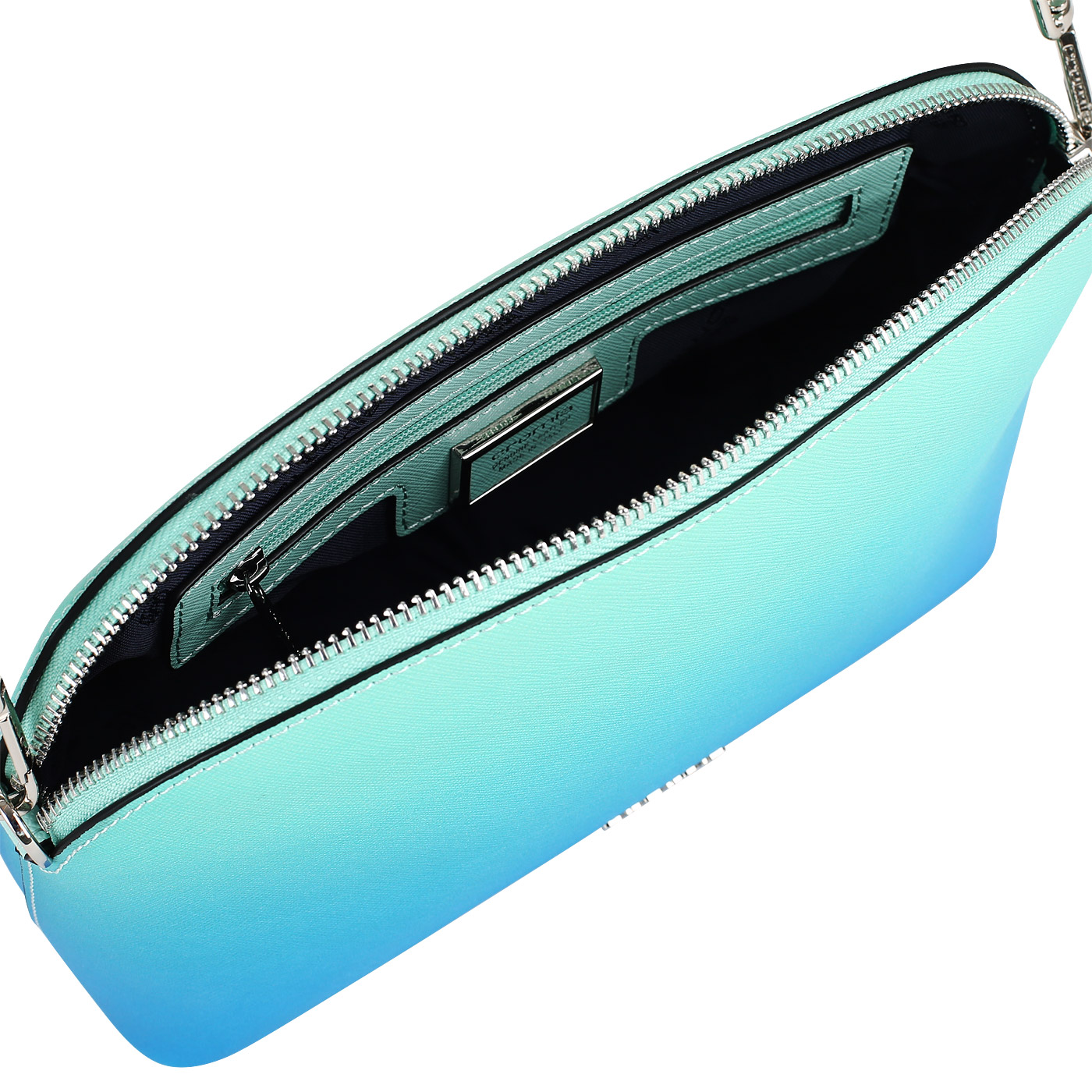 Сафьяновая сумочка на молнии Cromia Perla Degrade
