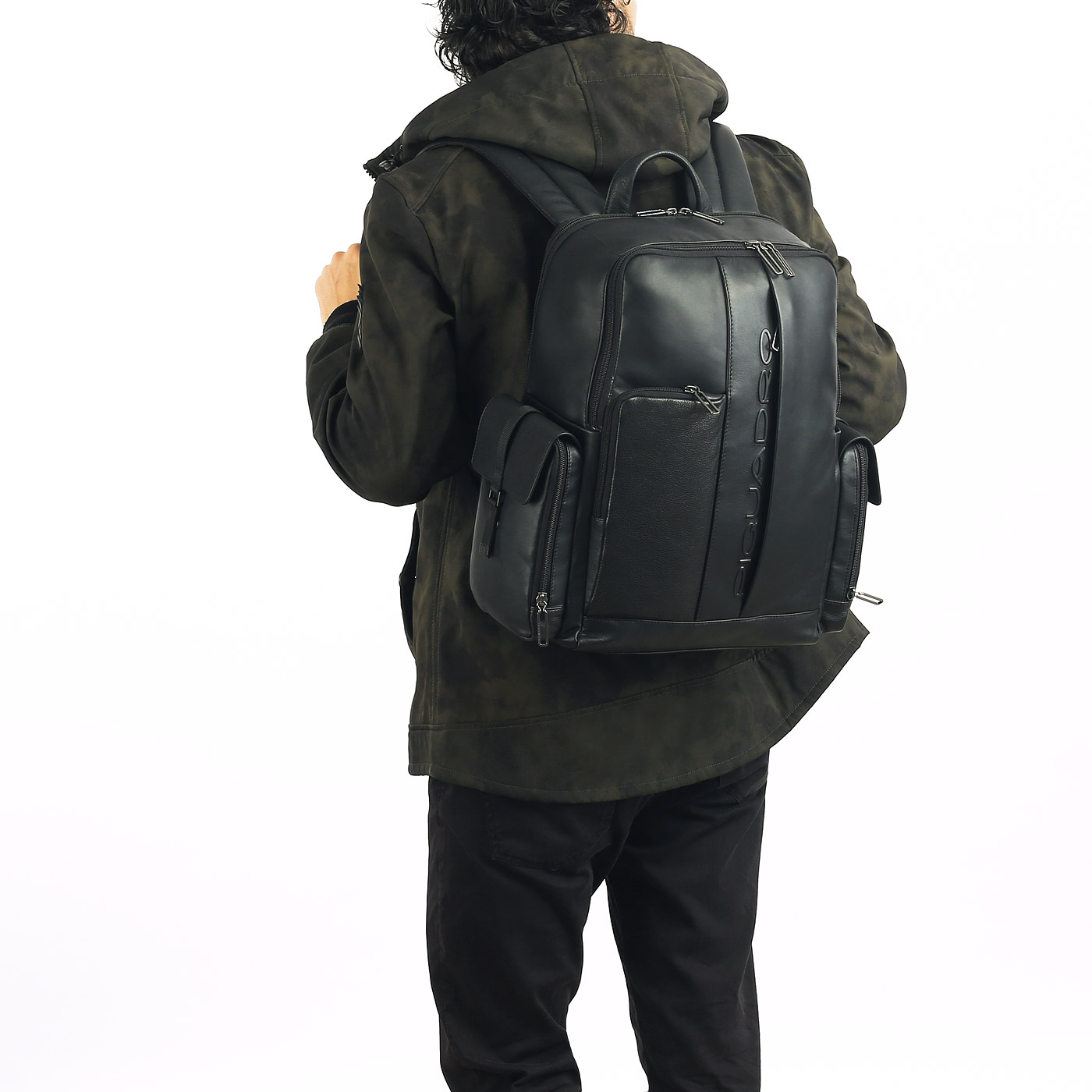 Кожаный рюкзак Piquadro Steven