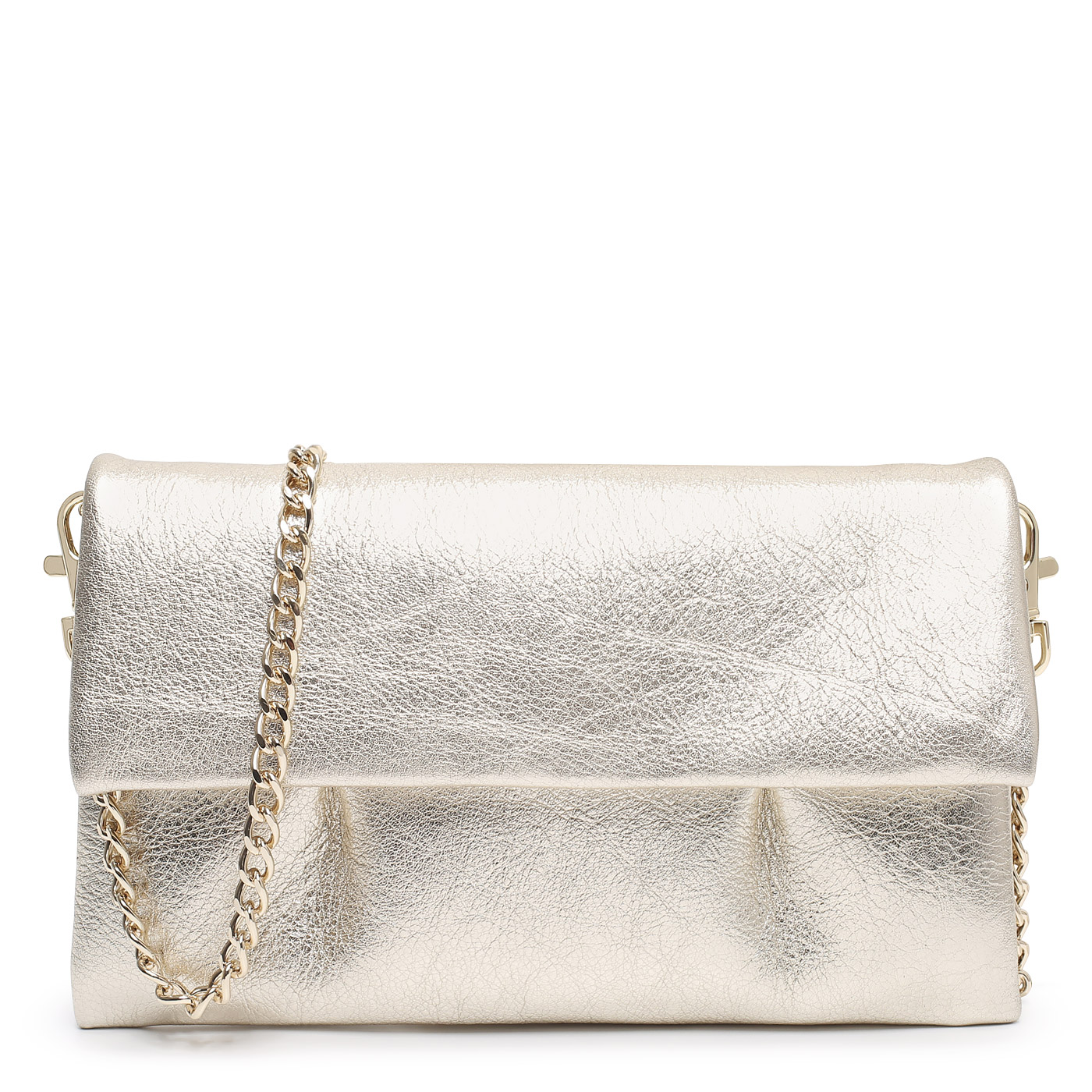 Aurelli Кожаный клатч с цепочкой