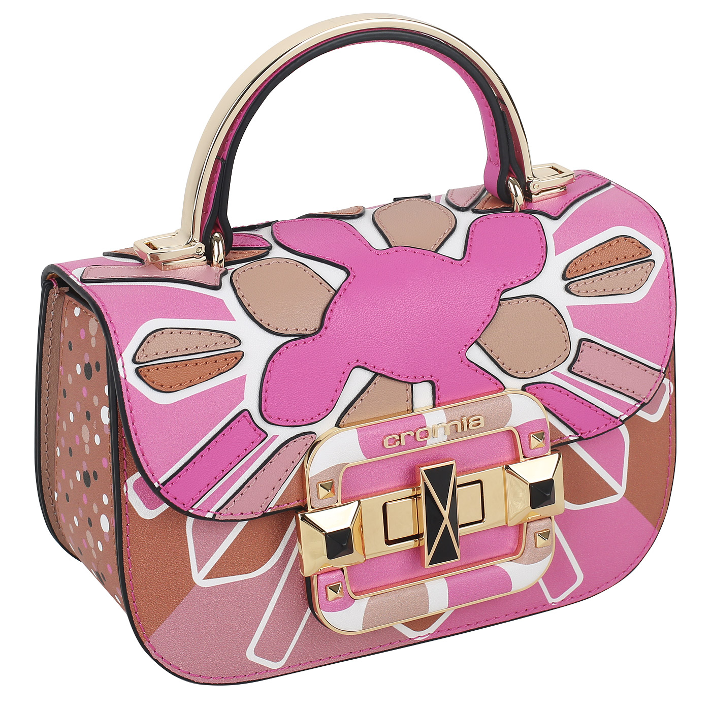 Кожаная сумка Cromia Libre