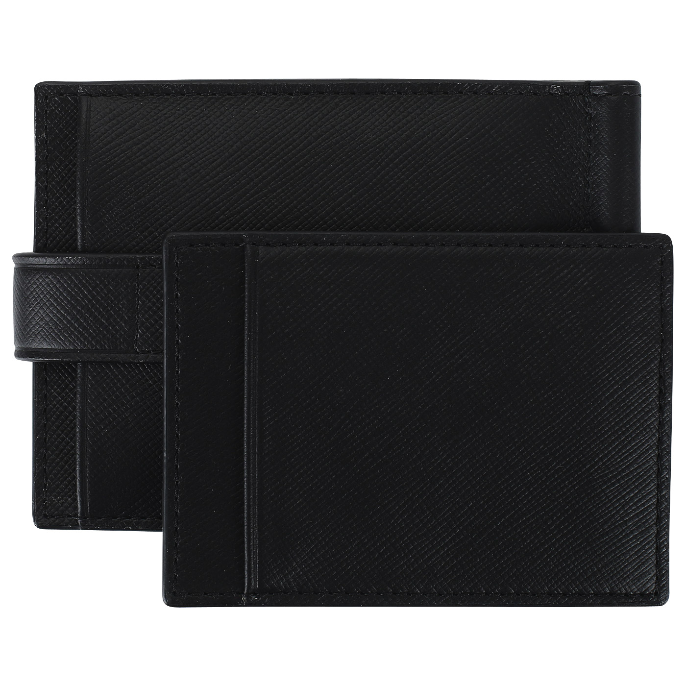 Сафьяновое портмоне с зажимом для денег Teckel 