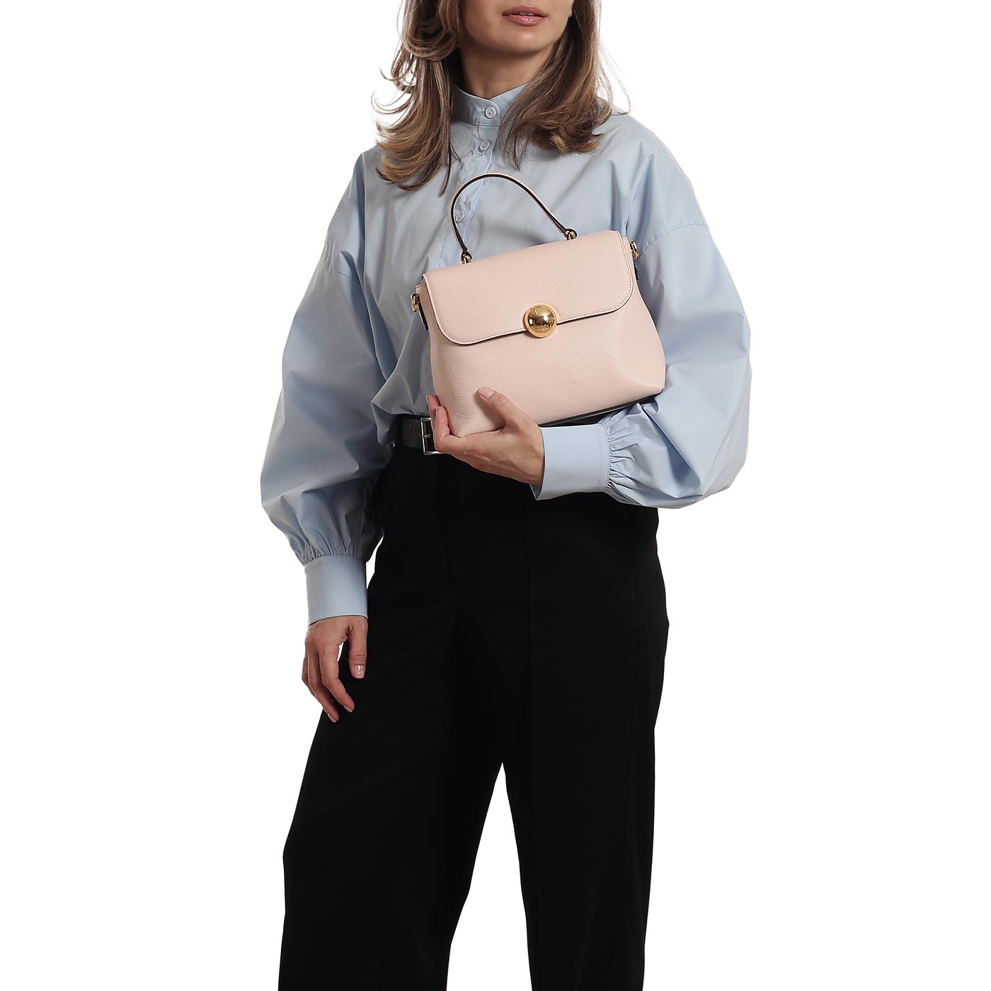 Кожаная сумка Furla Moonlight