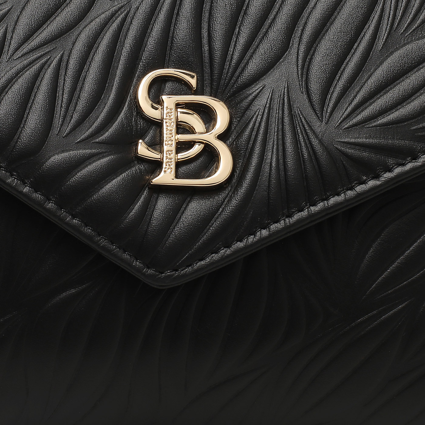 Кожаная сумка с цепочкой Sara Burglar Kate Leaf