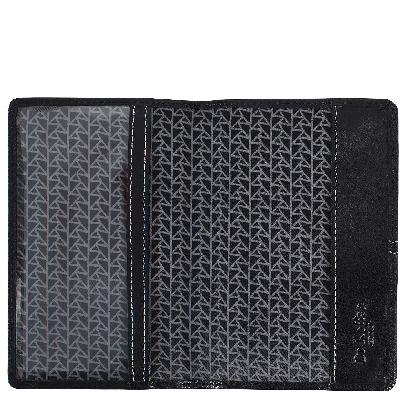 Кожаная обложка для паспорта с отстрочкой Dr. Koffer 