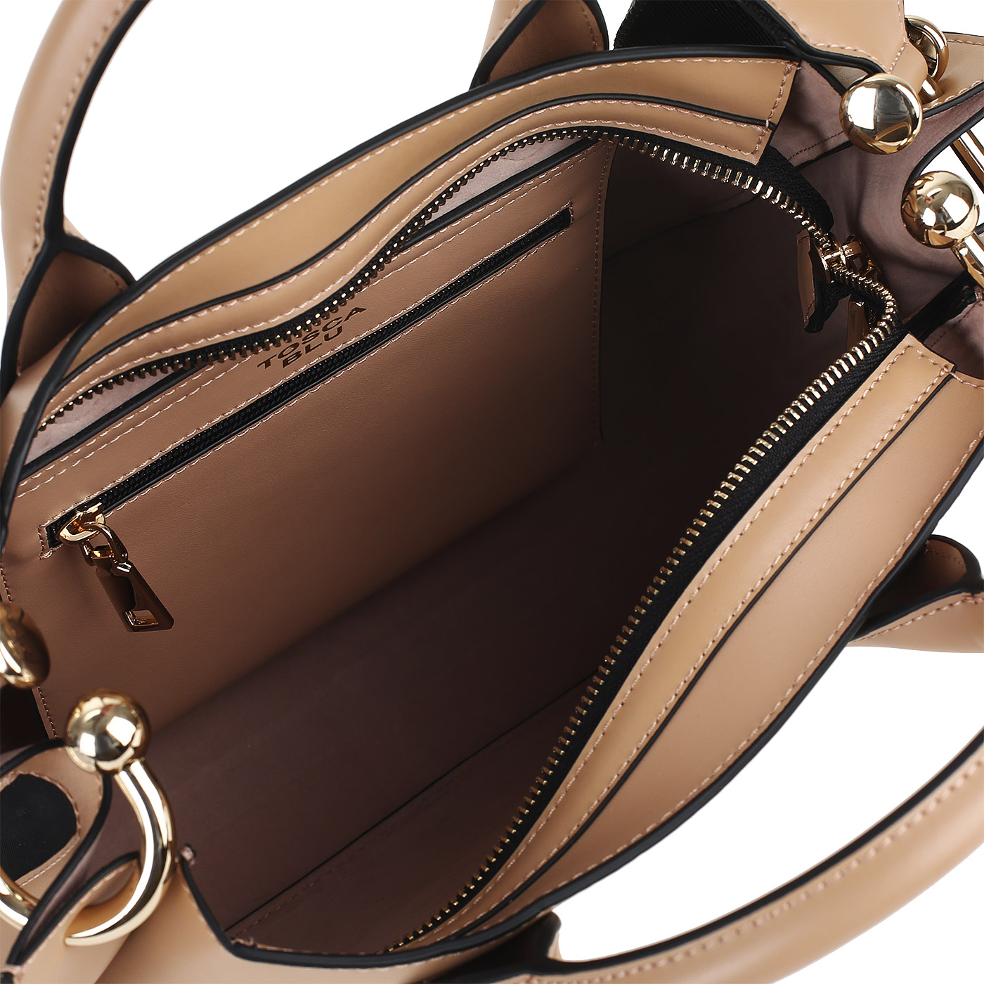 Кожаная сумка с короткими ручками Tosca Blu Margherita