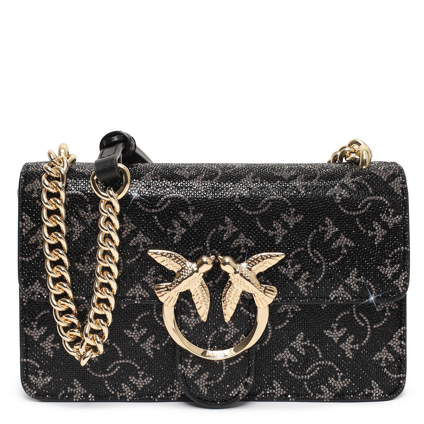 Pinko Сумка через плечо со стразами